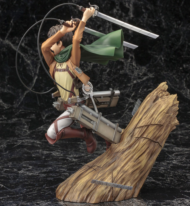 PREORDINE ESAURITO Attack on Titan ARTFXJ Statue 1/8 Eren Yeager Renewal Package Ver. 26 cm