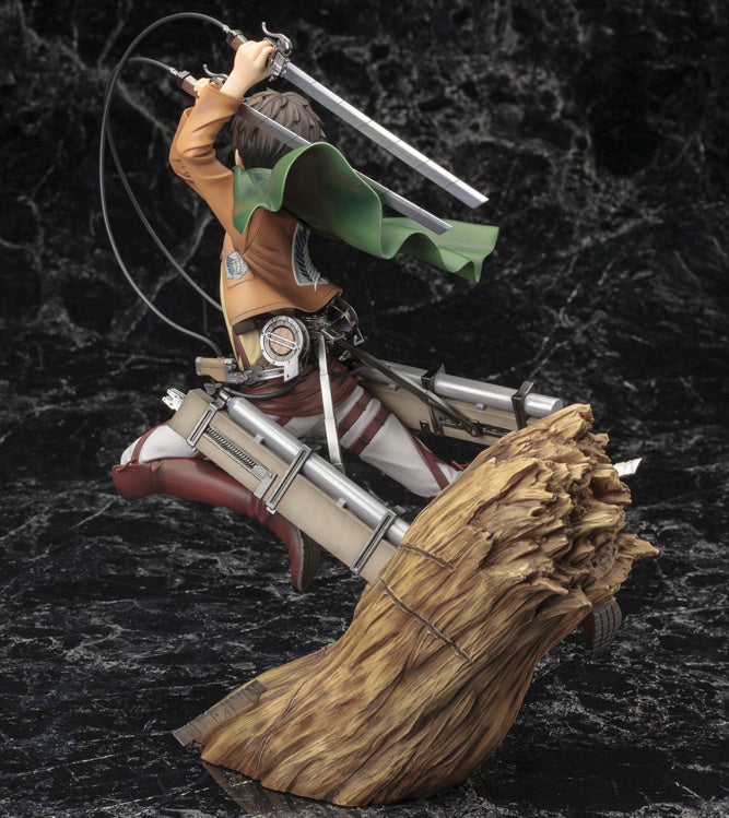 PREORDINE ESAURITO Attack on Titan ARTFXJ Statue 1/8 Eren Yeager Renewal Package Ver. 26 cm