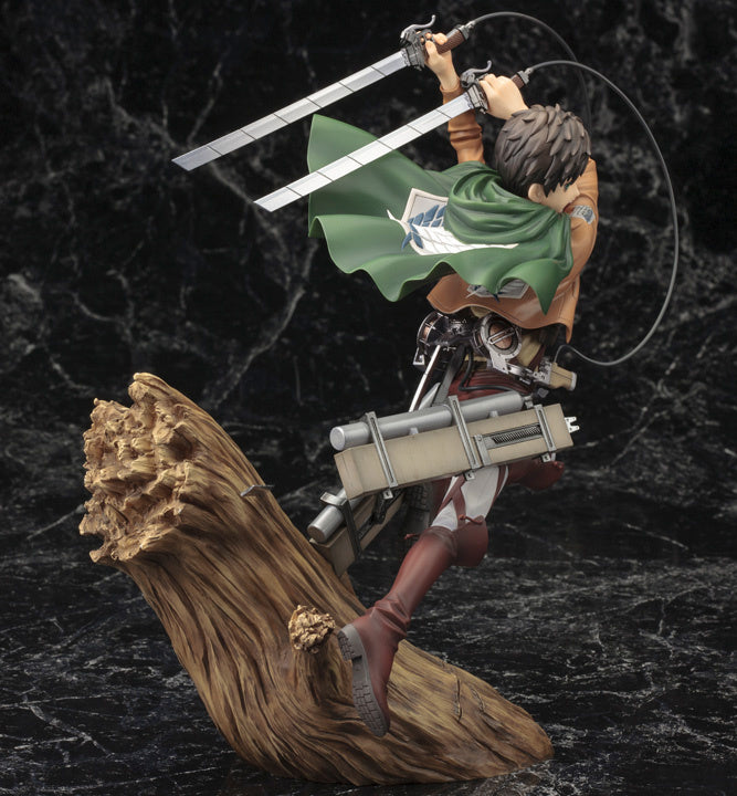 PREORDINE ESAURITO Attack on Titan ARTFXJ Statue 1/8 Eren Yeager Renewal Package Ver. 26 cm