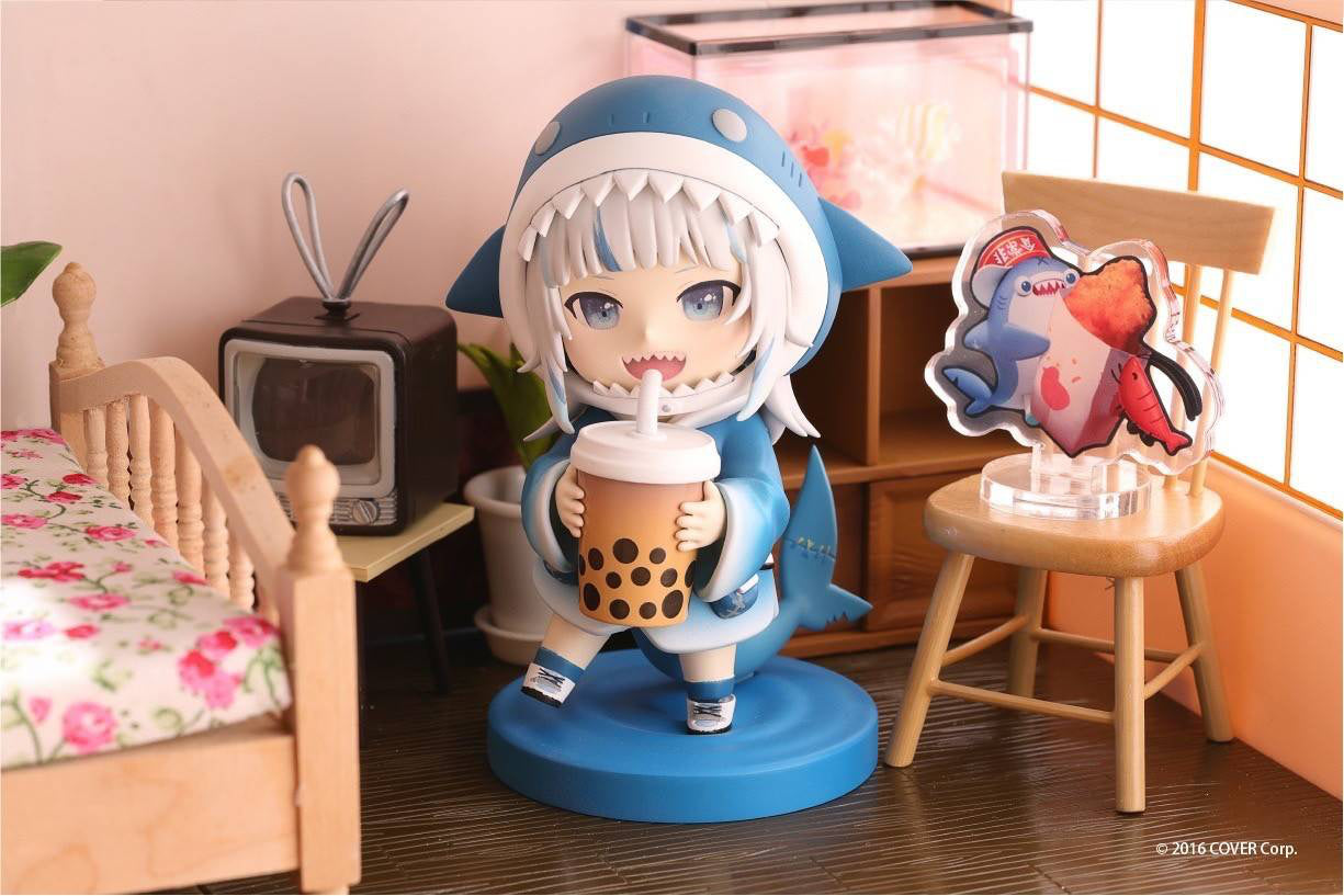 PREORDINE ESAURITO hololive production Ocean Ver. Goomba! Gawr Gura Excursion Easycard Function With 3D Modeling 10 cm