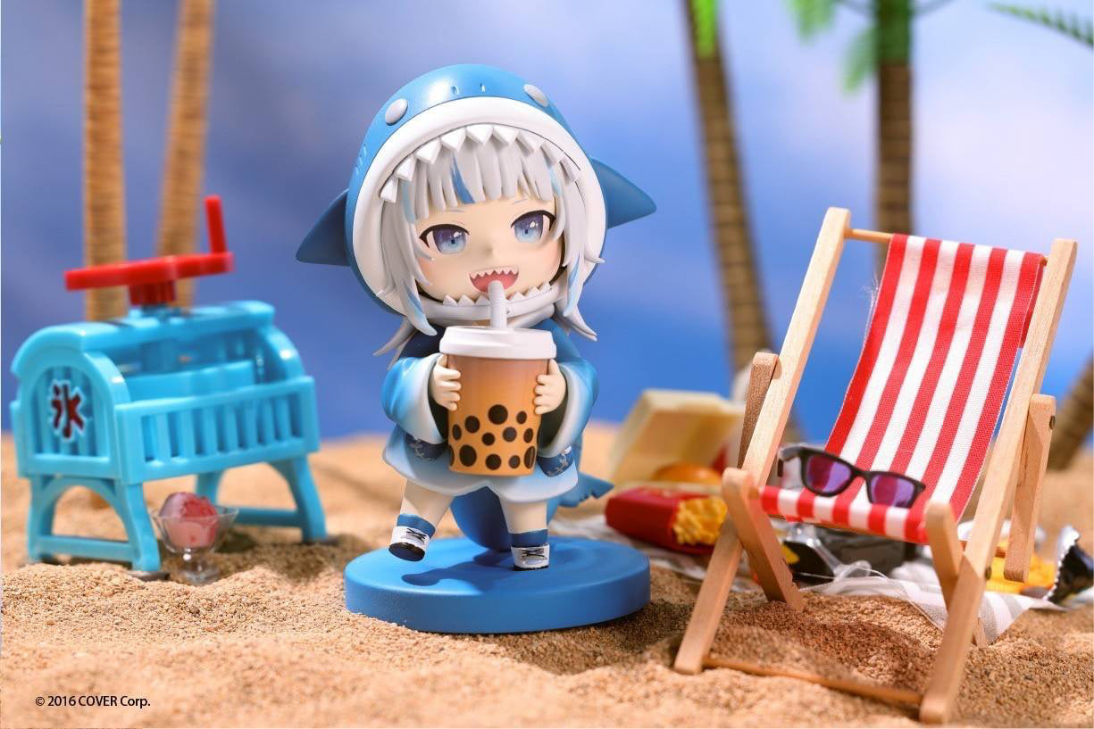 PREORDINE ESAURITO hololive production Ocean Ver. Goomba! Gawr Gura Excursion Easycard Function With 3D Modeling 10 cm