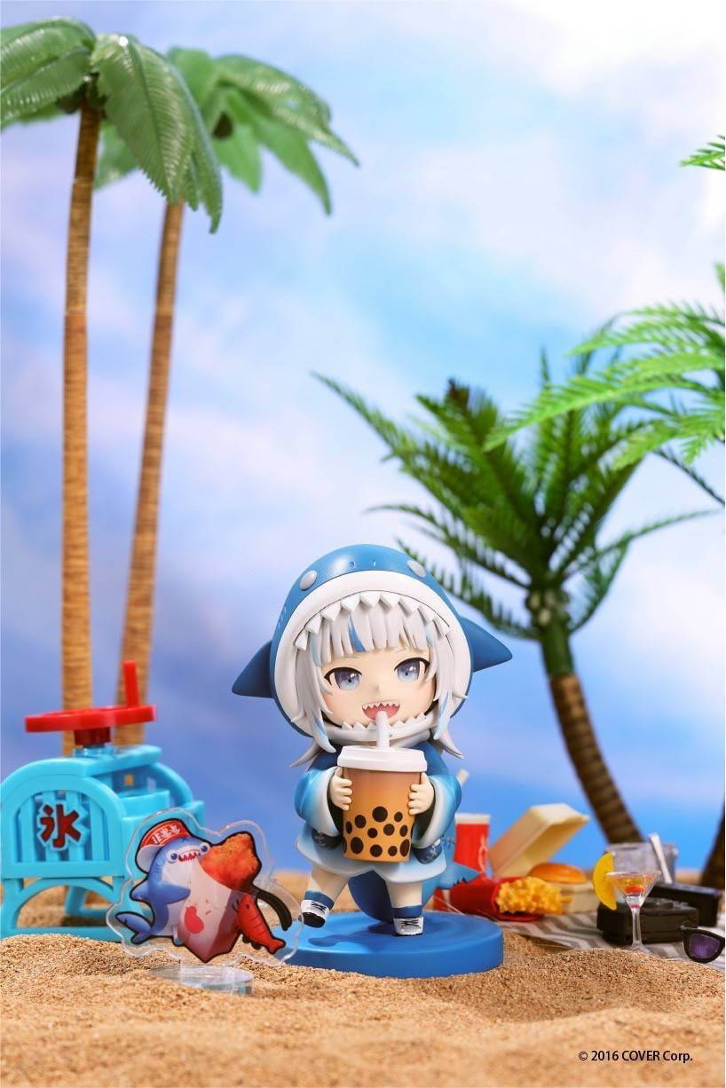 PREORDINE ESAURITO hololive production Ocean Ver. Goomba! Gawr Gura Excursion Easycard Function With 3D Modeling 10 cm