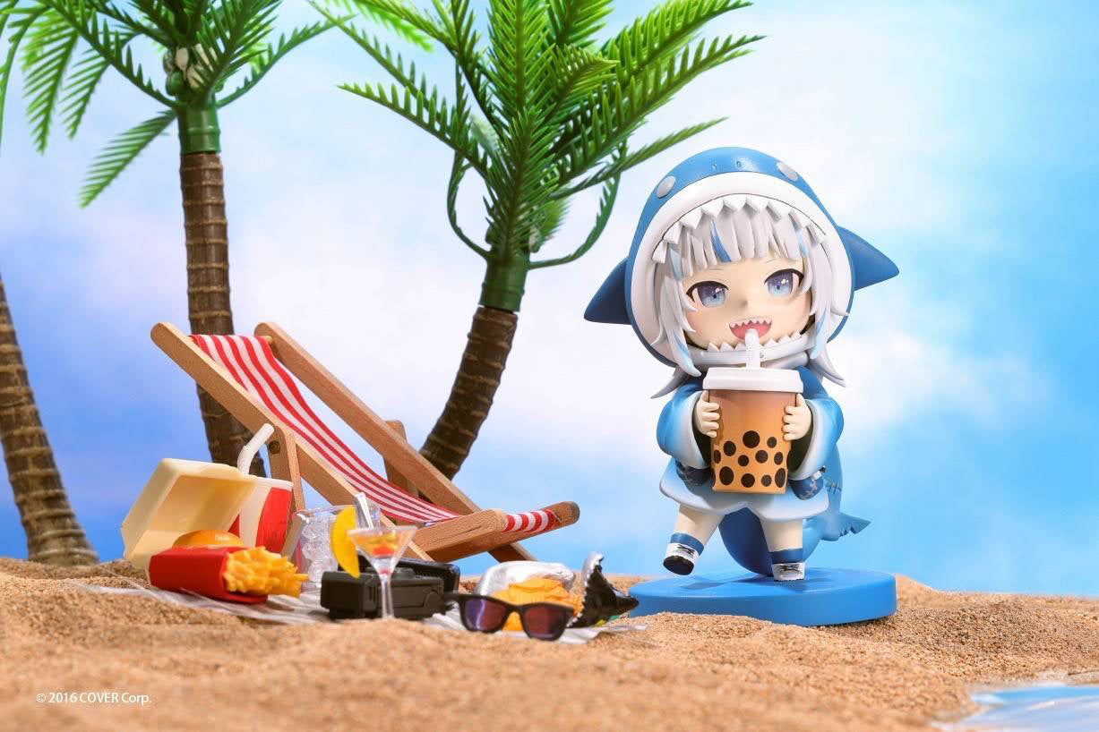 PREORDINE ESAURITO hololive production Ocean Ver. Goomba! Gawr Gura Excursion Easycard Function With 3D Modeling 10 cm