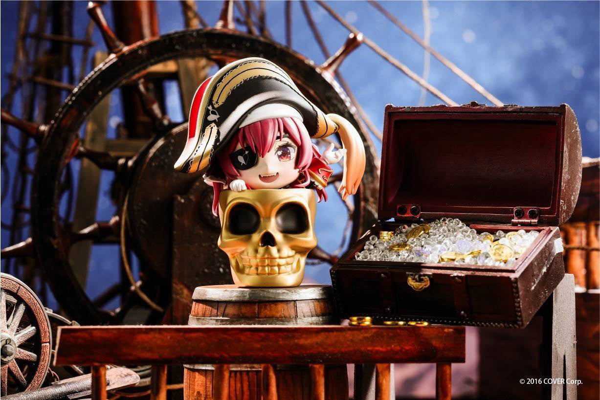 PREORDINE ESAURITO hololive production Ocean Ver. Ahoy! Houshou Marine Departure Easycard Function With 3D Modeling 10 cm