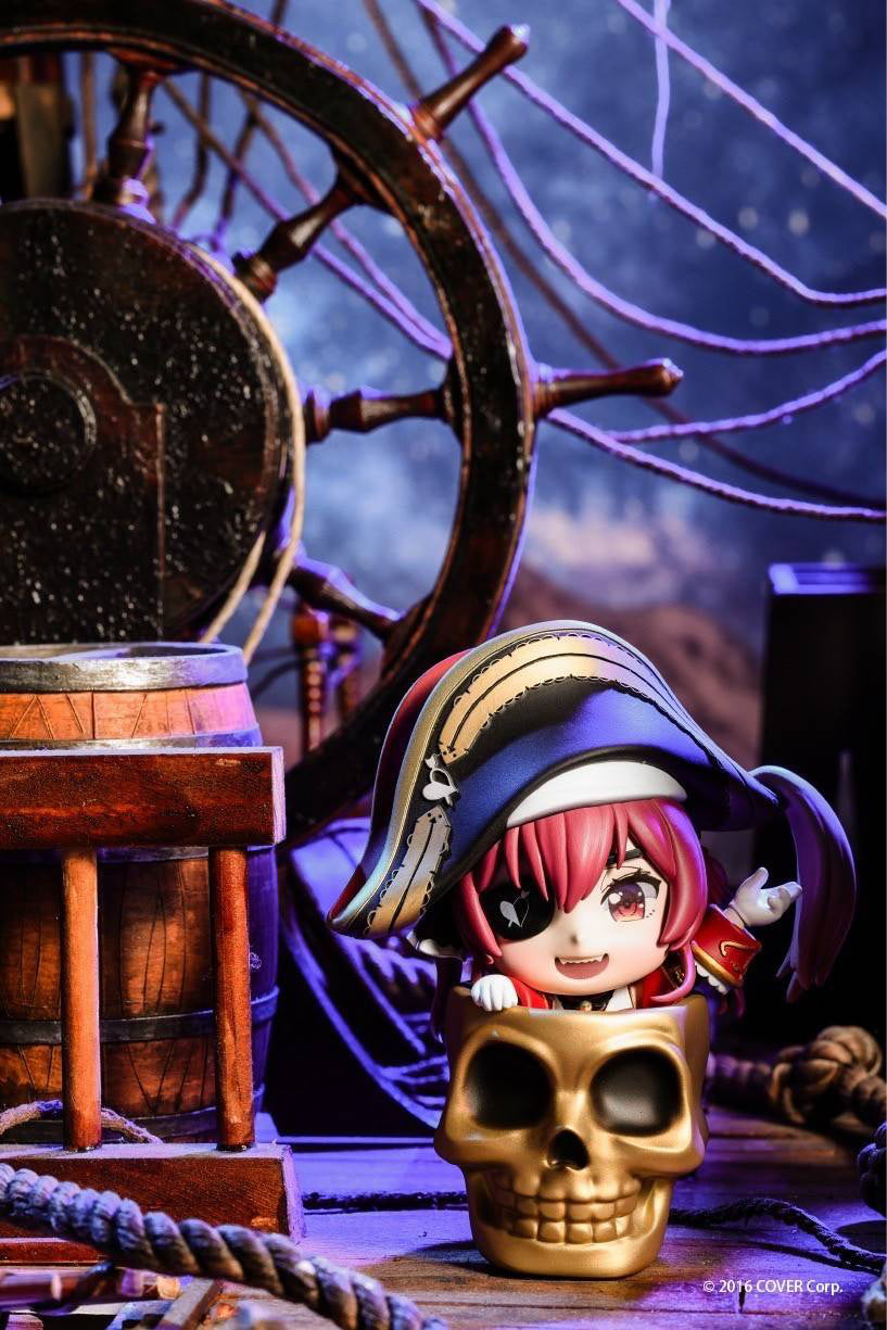 PREORDINE ESAURITO hololive production Ocean Ver. Ahoy! Houshou Marine Departure Easycard Function With 3D Modeling 10 cm