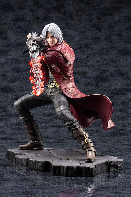 PREORDINE+ CHIUSO 04/2025 Devil May Cry 5 ARTFXJ Dante 24 cm Statue 1/8