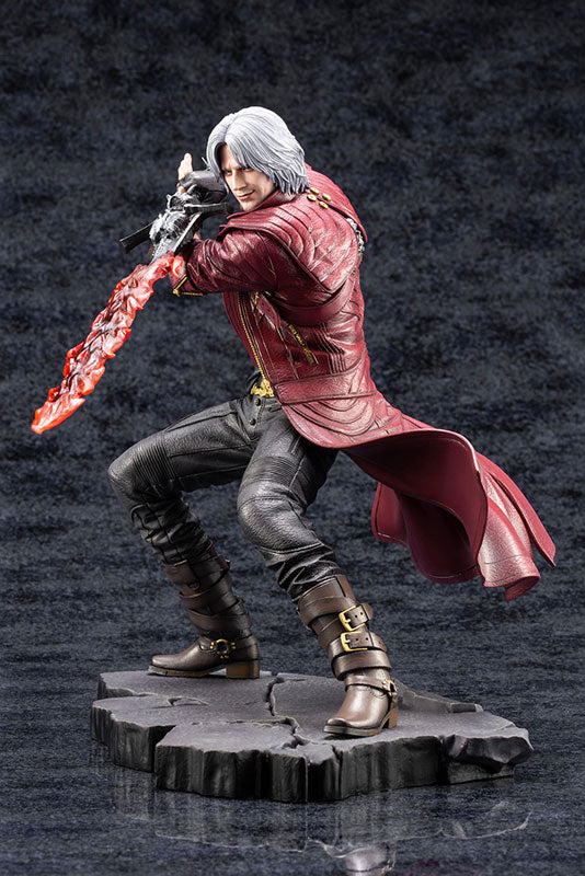 PREORDINE+ CHIUSO 04/2025 Devil May Cry 5 ARTFXJ Dante 24 cm Statue 1/8