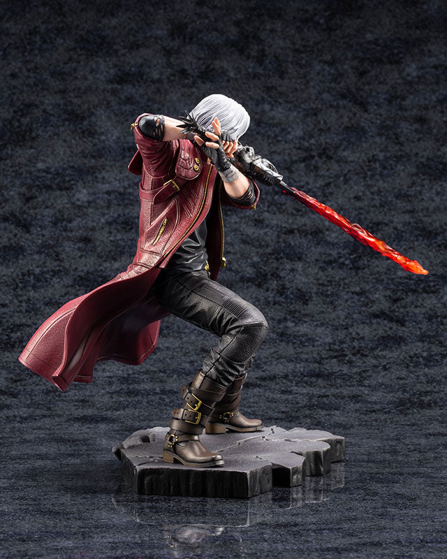 PREORDINE+ CHIUSO 04/2025 Devil May Cry 5 ARTFXJ Dante 24 cm Statue 1/8