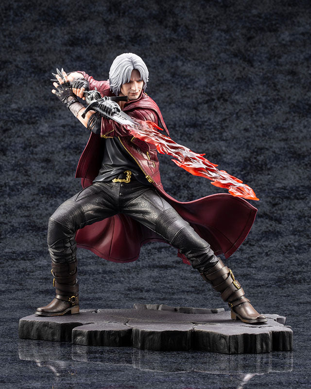 PREORDINE+ CHIUSO 04/2025 Devil May Cry 5 ARTFXJ Dante 24 cm Statue 1/8