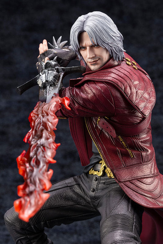 PREORDINE+ CHIUSO 04/2025 Devil May Cry 5 ARTFXJ Dante 24 cm Statue 1/8
