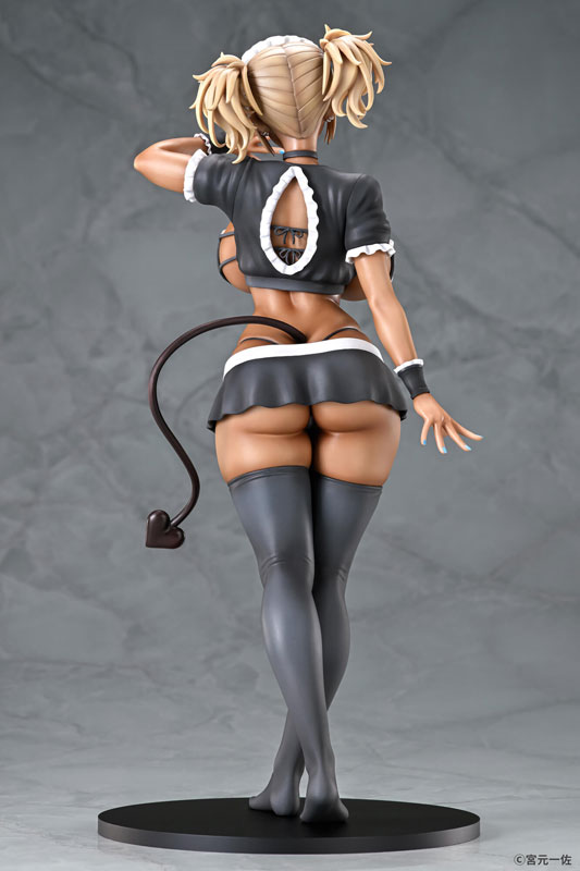 PREORDINE CHIUSO 02/2025 Original Character Figure 1/6 Black Gal Maid Succubus Cocoa 30 cm (18+) (PREORDINE NON CANCELLABILE)