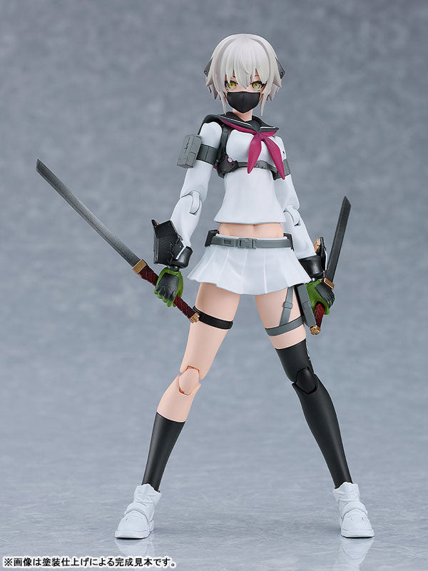 PREORDINE+ CHIUSO 04/2025 Heavily Armed High School Girls PLAMAX Figure Ichi: Early Ver. 16 cm