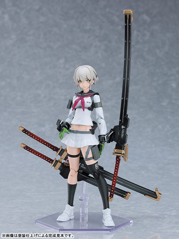 PREORDINE+ CHIUSO 04/2025 Heavily Armed High School Girls PLAMAX Figure Ichi: Early Ver. 16 cm