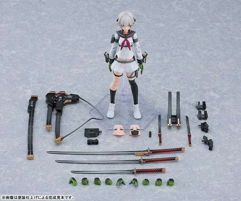 PREORDINE+ CHIUSO 04/2025 Heavily Armed High School Girls PLAMAX Figure Ichi: Early Ver. 16 cm