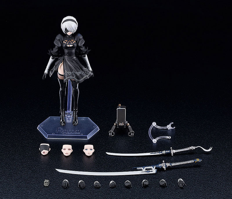 PREORDINE+ 01/2026 Nier:Automata Ver1.1a Figma Action Figure 2B (YoRHa No.2 Type B) 16 cm