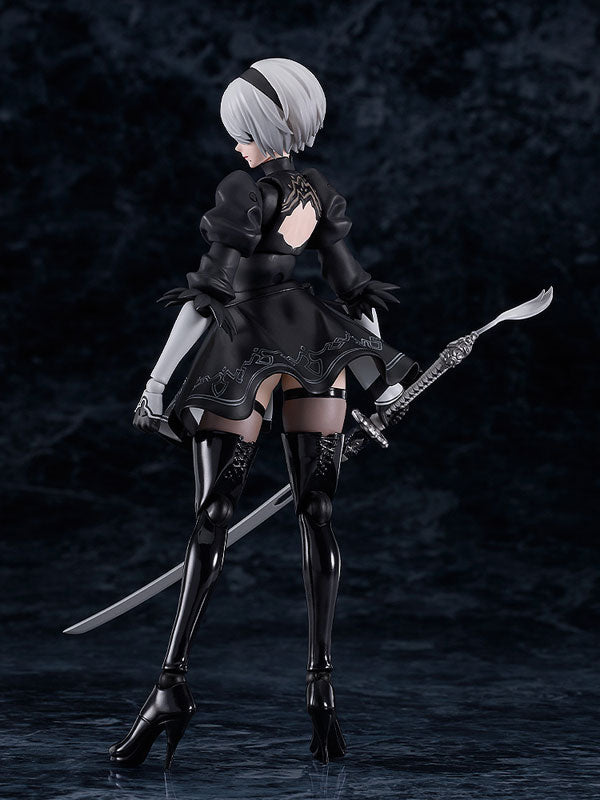 PREORDINE+ 01/2026 Nier:Automata Ver1.1a Figma Action Figure 2B (YoRHa No.2 Type B) 16 cm