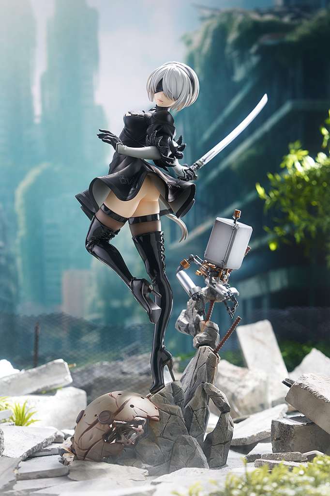 PREORDINE+ 08/2025 Nier:Automata Ver.1 1 A - 2b Statue 28 cm