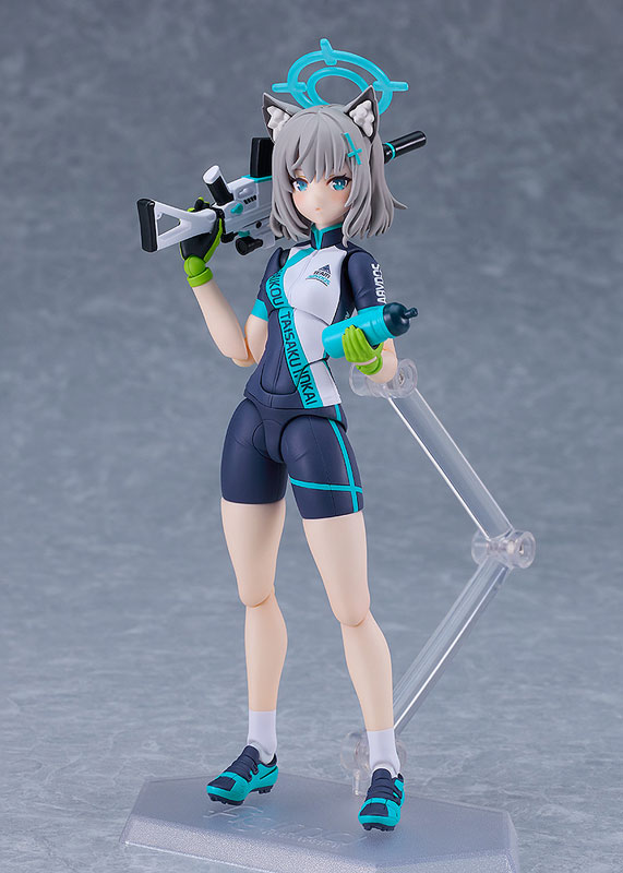 PREORDINE+ CHIUSO 12/2025 Blue Archive Figma Action Figure Shiroko Sunaookami Cycling 15 cm