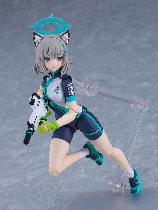 PREORDINE+ CHIUSO 12/2025 Blue Archive Figma Action Figure Shiroko Sunaookami Cycling 15 cm
