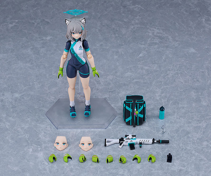PREORDINE+ CHIUSO 12/2025 Blue Archive Figma Action Figure Shiroko Sunaookami Cycling 15 cm