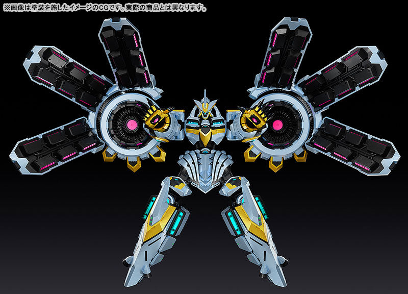 PREORDINE+ CHIUSO 09/2025 Yu-Gi-Oh! Card Game Monster 1/24 Plastic Model Kits PLAMAX Divine Arsenal AA-ZEUS Sky Thunder 19 cm