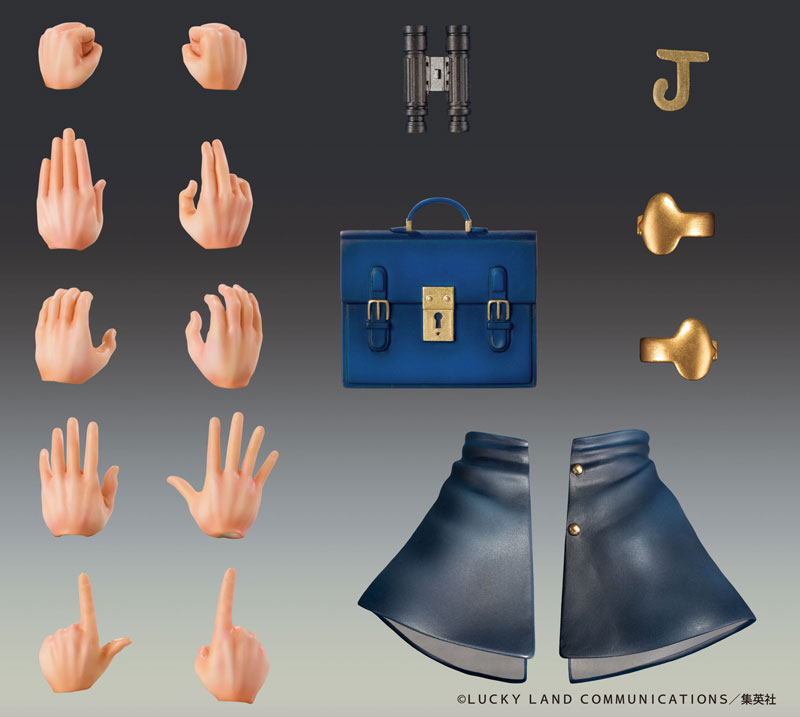 PREORDINE+ 09/2025 JoJo's Bizarre Adventure Part4 Super Action Action Figure Chozokado Big (Josuke Higashikata) 22 cm