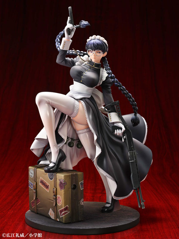 PREORDINE+ 11/2025 Black Lagoon Statue 1/7 Roberta The Maid of Nightmares Ver. 29 cm
