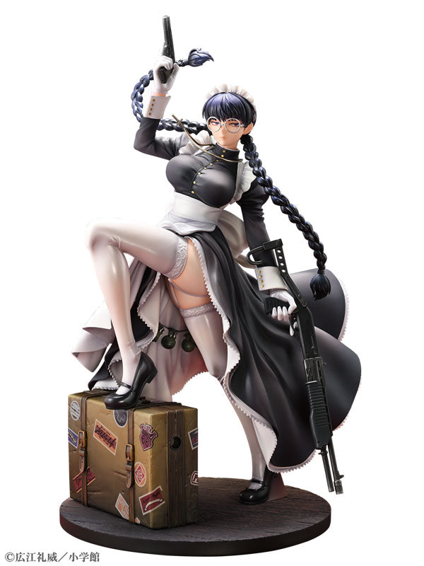 PREORDINE+ 11/2025 Black Lagoon Statue 1/7 Roberta The Maid of Nightmares Ver. 29 cm