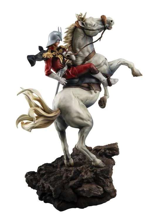 PREORDINE+ CHIUSO 03/2025 Mobile Suit Gundam GGG Char Aznable Encounters DX Statue 38 cm