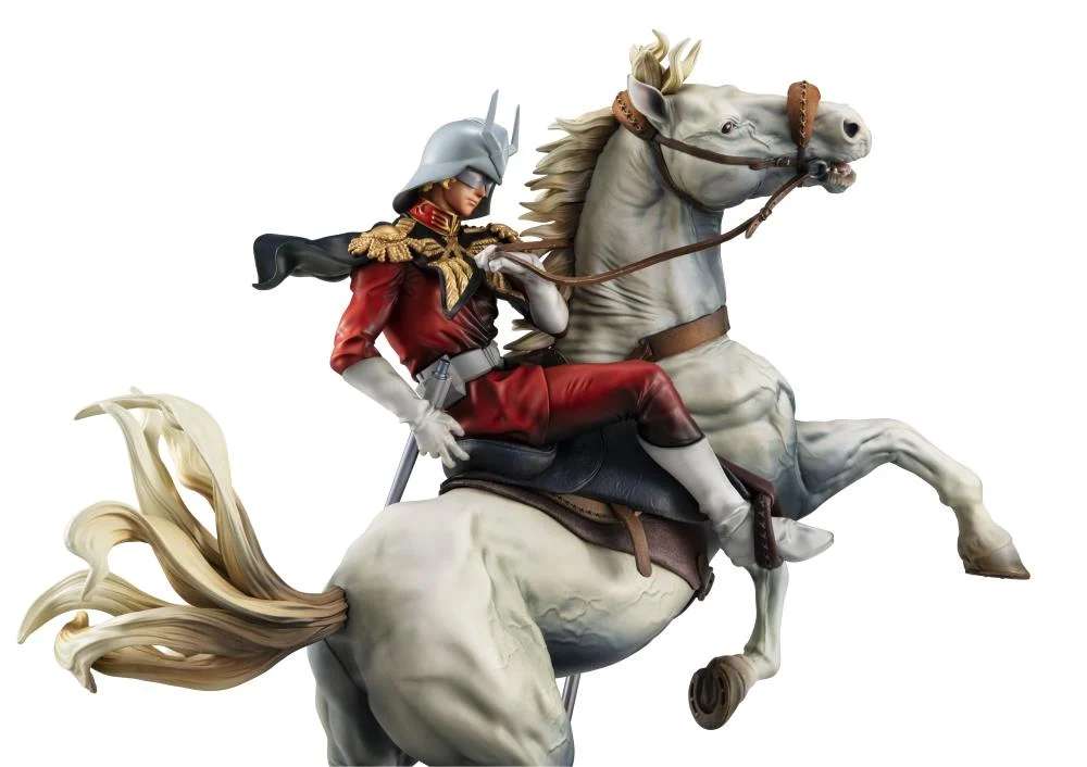 PREORDINE+ CHIUSO 03/2025 Mobile Suit Gundam GGG Char Aznable Encounters DX Statue 38 cm