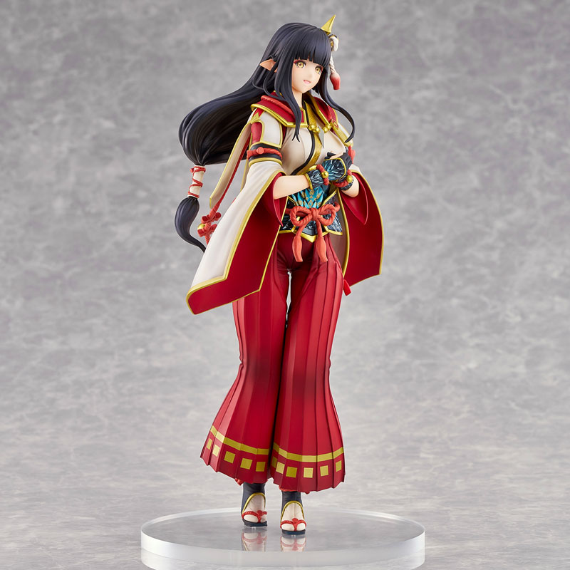 PREORDINE+ CHIUSO 03/2025 Monster Hunter Rise Statue Hinoa the Quest Maiden 27 cm
