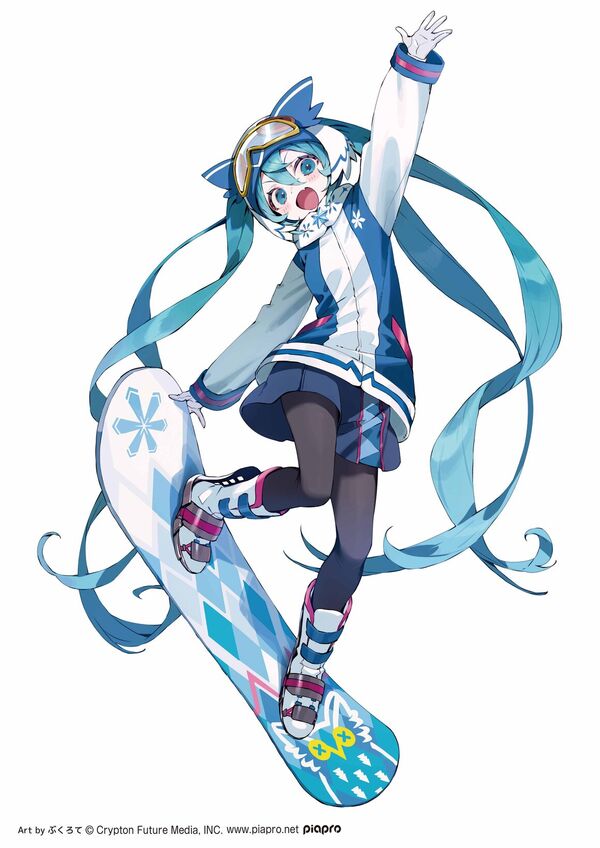 PREORDINE+ 02/2027 Hatsune Miku - Artist MasterPiece+ - Snow Miku All Stars, 2016 Ver. (H)