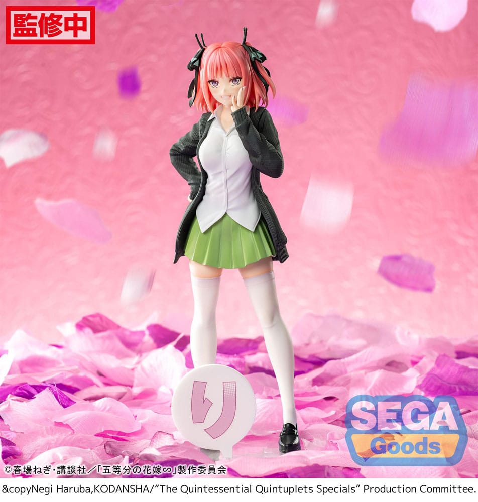 PREORDINE+ CHIUSO 04/2025 The Quintessential Quintuplets Luminasta Figure Nino Nakano 20 cm (H)