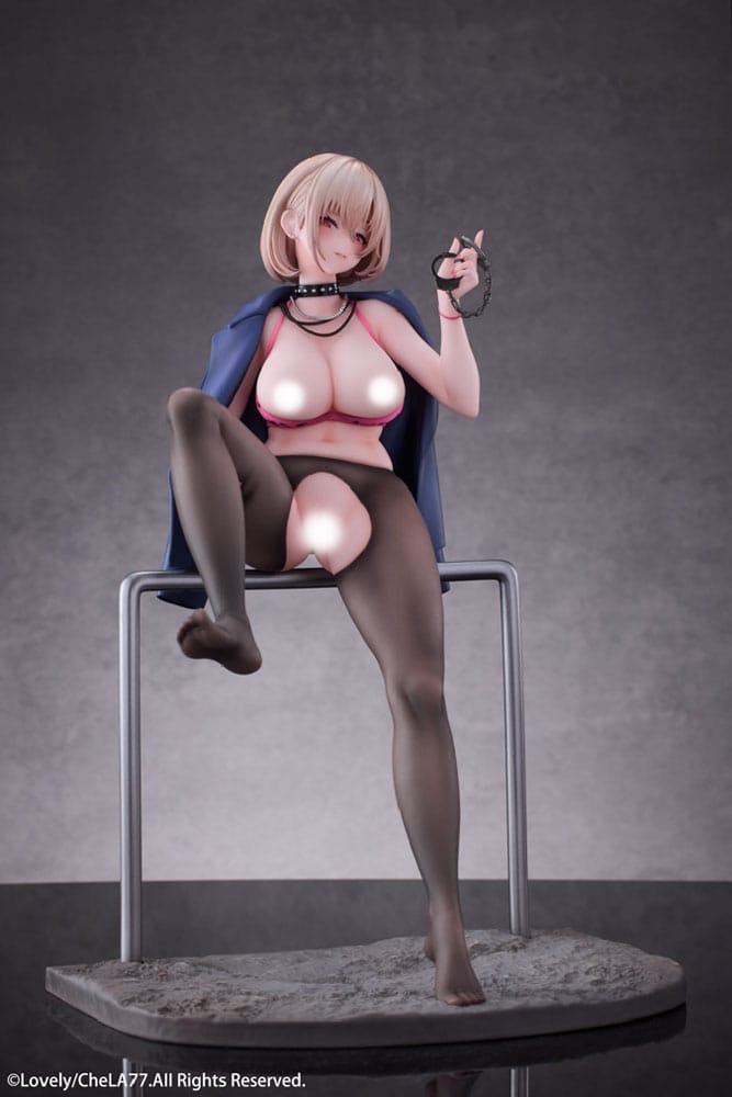 PREORDINE CHIUSO 04/2025 Original Illustration Naughty Police Woman Illustration by CheLA77 DX Edition 24 cm Statue 1/6 (18+) (PREORDINE NON CANCELLABILE)