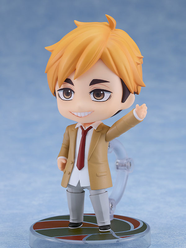 PREORDINE+ 07/2025 Nendoroid Haikyu!! Action Figure Atsumu Miya School Uniform Ver. 10 cm