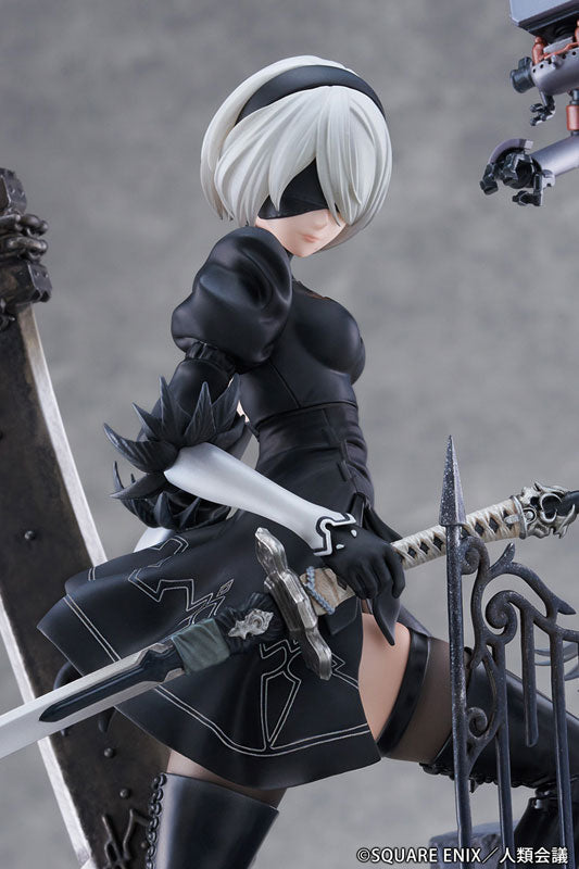 PREORDINE+ 06/2025 NieR:Automata Ver1.1a YoRHa No. 2 Type B Search 31 cm Statue 1/7