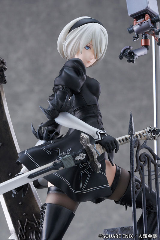 PREORDINE+ 06/2025 NieR:Automata Ver1.1a YoRHa No. 2 Type B Search 31 cm Statue 1/7