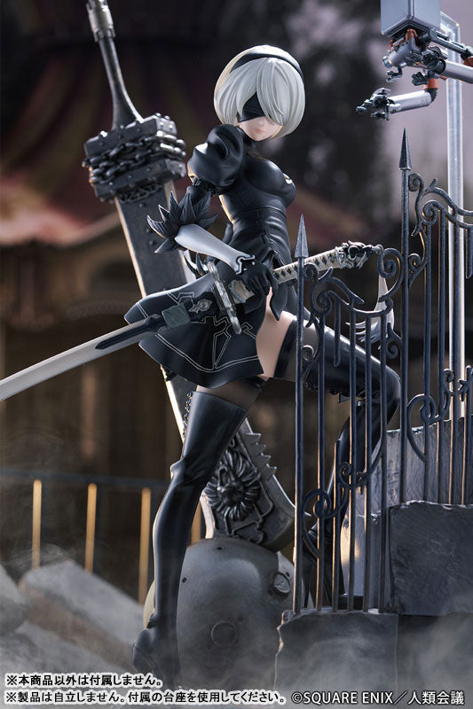 PREORDINE+ 06/2025 NieR:Automata Ver1.1a YoRHa No. 2 Type B Search 31 cm Statue 1/7