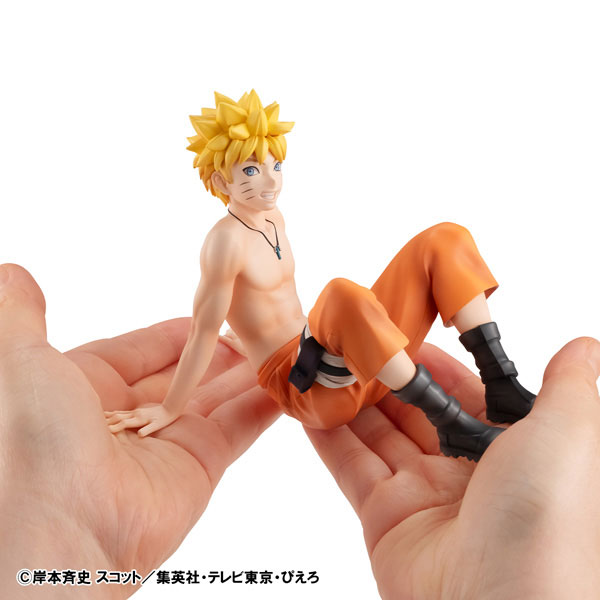PREORDINE+ 09/2025 Naruto Shippuden G.E.M. Series Statue Naruto Palm Size 9 cm