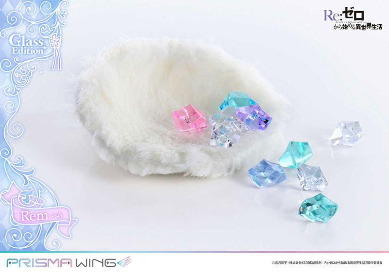 PREORDINE 10/2025 Re:Zero - Starting Life in Another World Prisma Wing Rem Glass Edition 23 cm Statue 1/7 (PREORDINE NON CANCELLABILE)