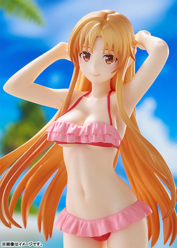 PREORDINE+ 08/2025 Sword Art Online Progressive: Scherzo of Deep Night Pop Up Parade Figure Beach Queens Asuna 17 cm