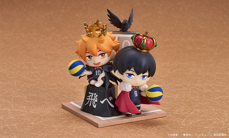 PREORDINE+ 08/2025 Haikyu!! Qset Mini-Figure 2-Pack Shoyo Hinata & Tobio Kageyama 11 cm