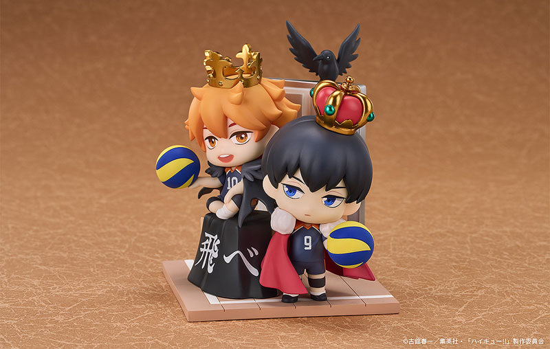 PREORDINE+ 08/2025 Haikyu!! Qset Mini-Figure 2-Pack Shoyo Hinata & Tobio Kageyama 11 cm