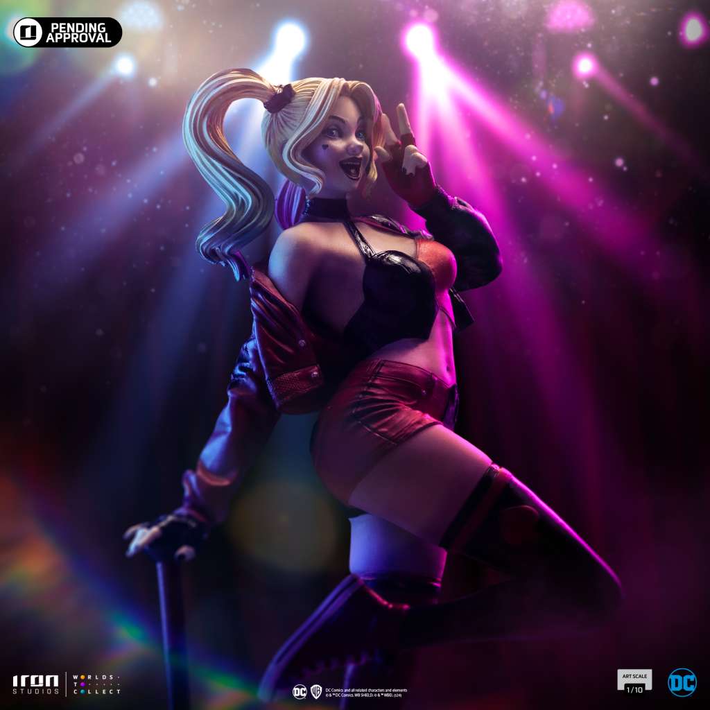PREORDINE CHIUSO 06/2025 Gotham City Sirens Harley Quinn Regular 1/10 Statue (PREORDINE NON CANCELLABILE)