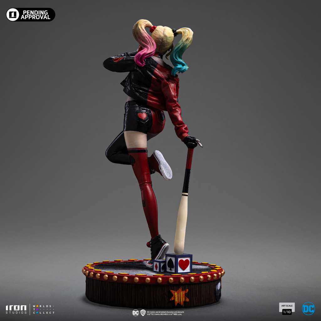 PREORDINE CHIUSO 06/2025 Gotham City Sirens Harley Quinn Regular 1/10 Statue (PREORDINE NON CANCELLABILE)