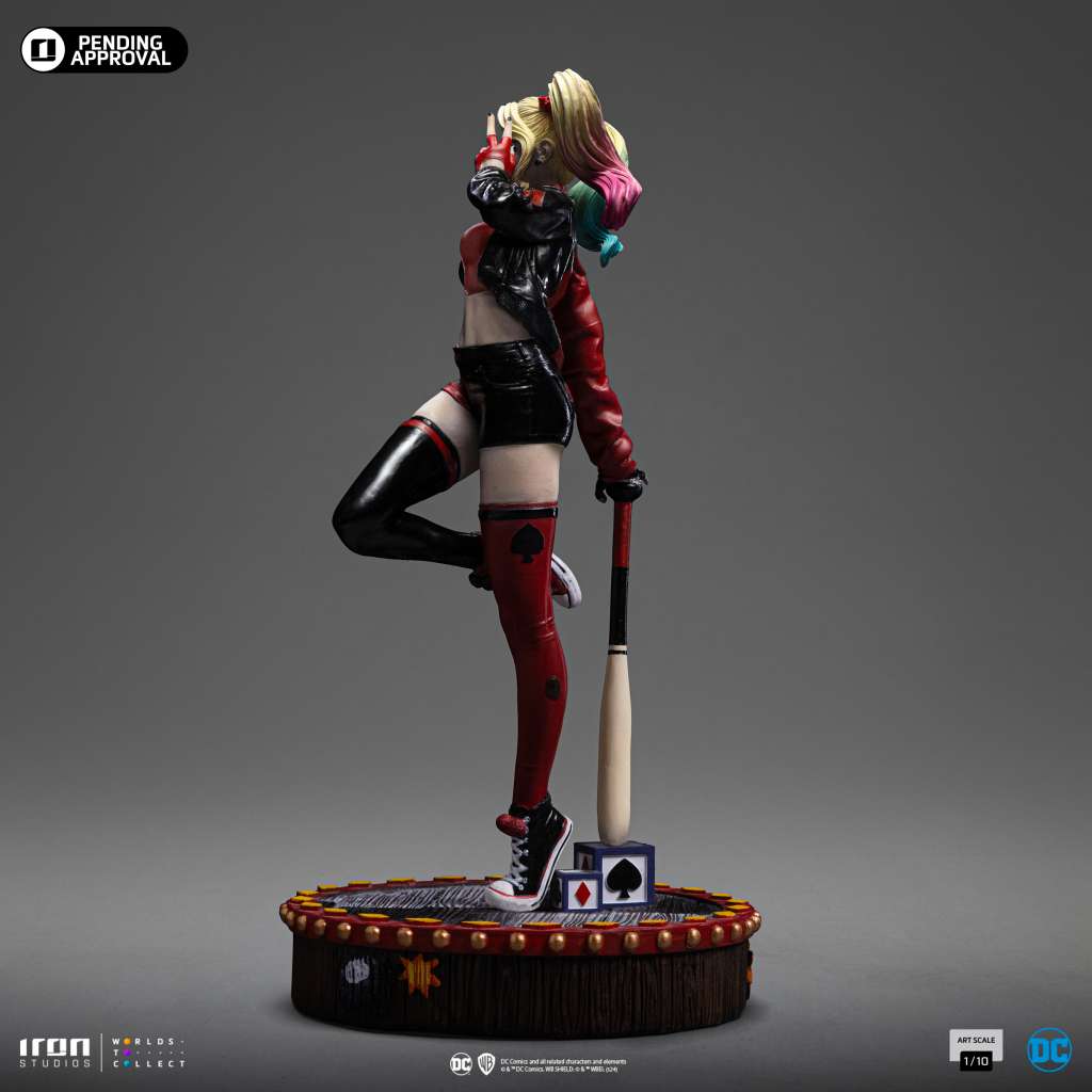 PREORDINE CHIUSO 06/2025 Gotham City Sirens Harley Quinn Regular 1/10 Statue (PREORDINE NON CANCELLABILE)