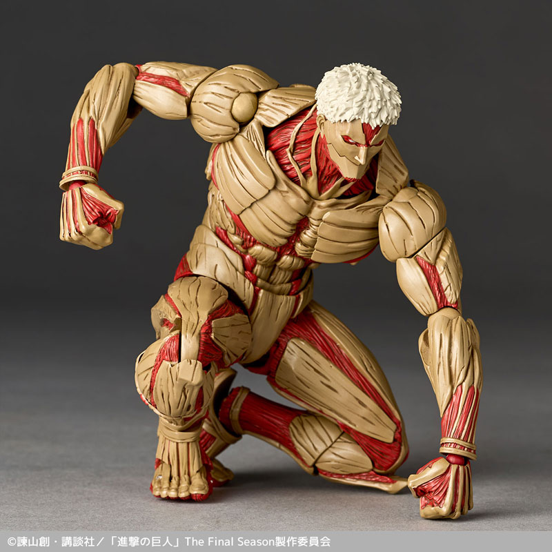PREORDINE+ CHIUSO 09/2025 Amazing Yamaguchi Attack on Titan Armored Titan Action Figure