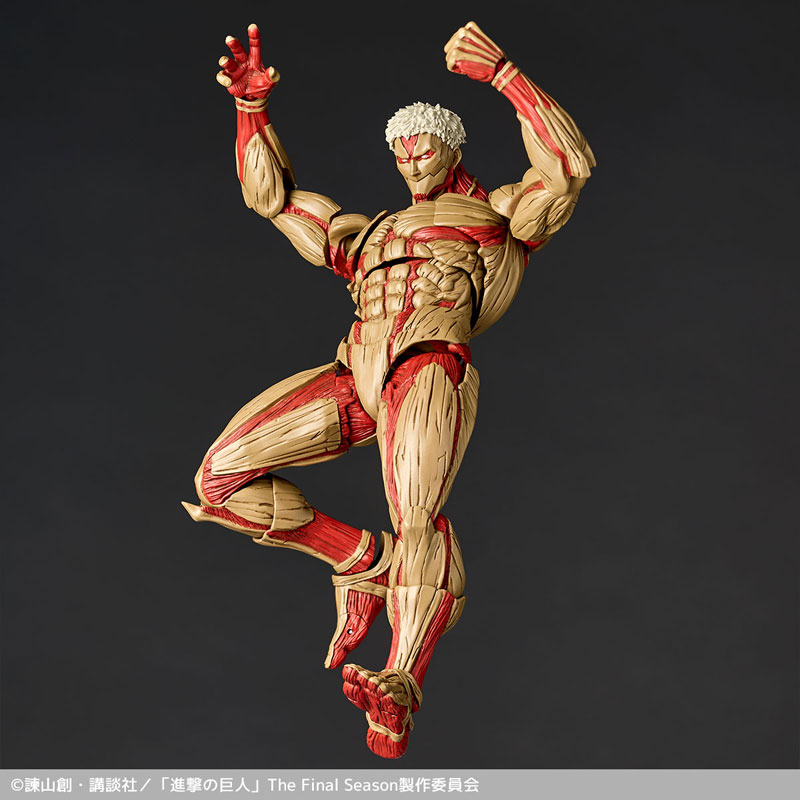PREORDINE+ CHIUSO 09/2025 Amazing Yamaguchi Attack on Titan Armored Titan Action Figure