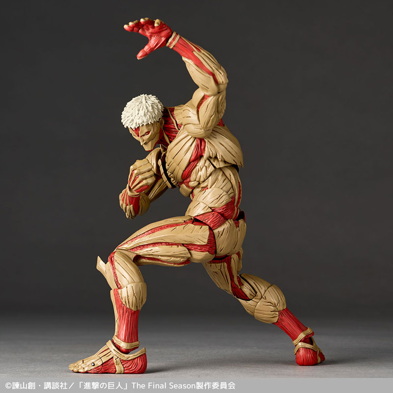 PREORDINE+ CHIUSO 09/2025 Amazing Yamaguchi Attack on Titan Armored Titan Action Figure