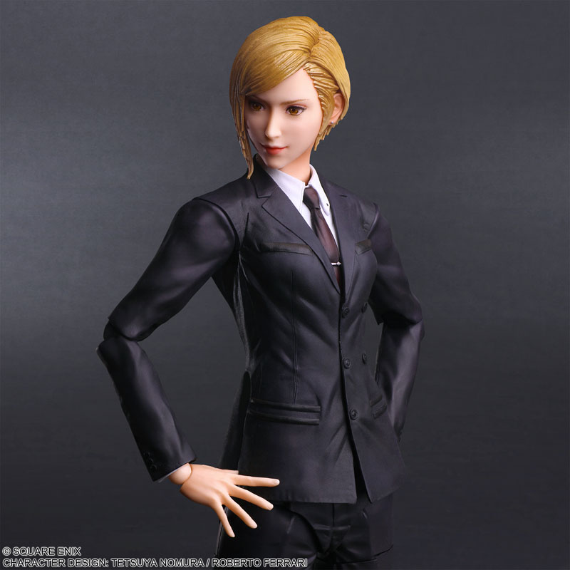 PREORDINE+ 07/2025 Final Fantasy VII Rebirth Play Kai Arts Action Figure Elena 24 cm